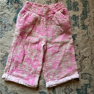 Btween | Floral Wide Leg Pants | 2T
